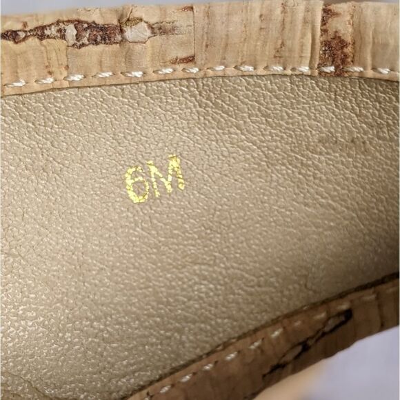 Vaneli Polkadot Cork Kitten Heel Sandals - Picture 9 of 9